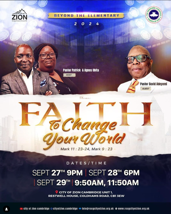 Faith to change your world